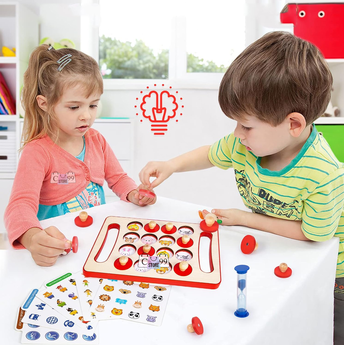 Juego Didáctico Tarjetas De Memoria Niño